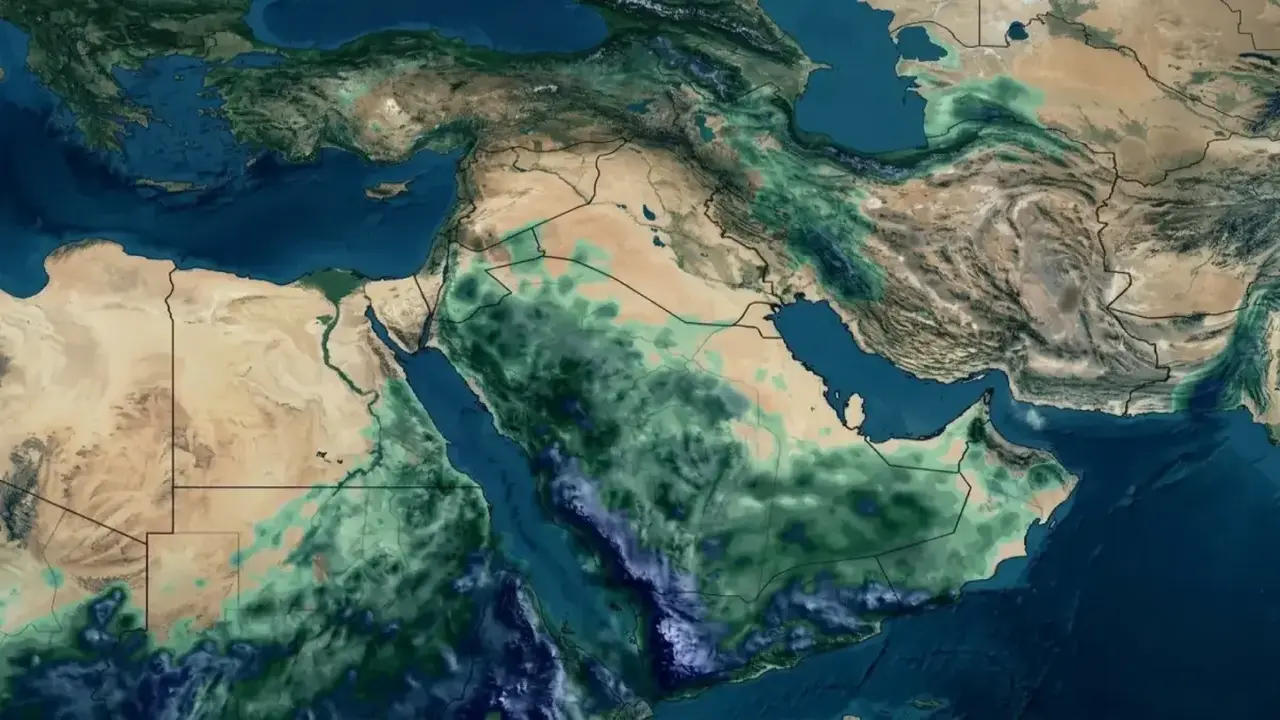 توقعات الهيئة العامة للأرصاد تشير إلى تأثر 20% من المناطق بالخطر المرتقب اليوم